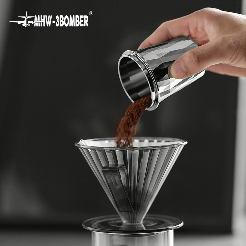 Cốc Đong Cà Phê Dosing Cup Dạng Kim Cương 58mm MHW-3BOMBER | DIAMOND COFFEE DOSING CUP