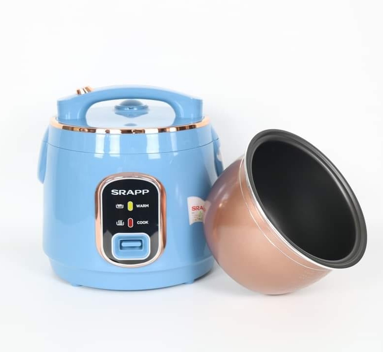 Nồi Cơm Điện SRAPP SH-NC128 1.2 Lít - Màu Ngẫu Nhiên - Hàng Chính Hãng