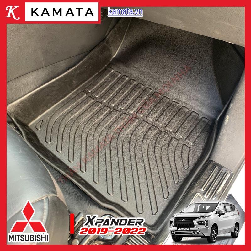 Thảm lót sàn ô tô Mitsubishi Xpander 2019 - 2022 TPE đúc nguyên khối