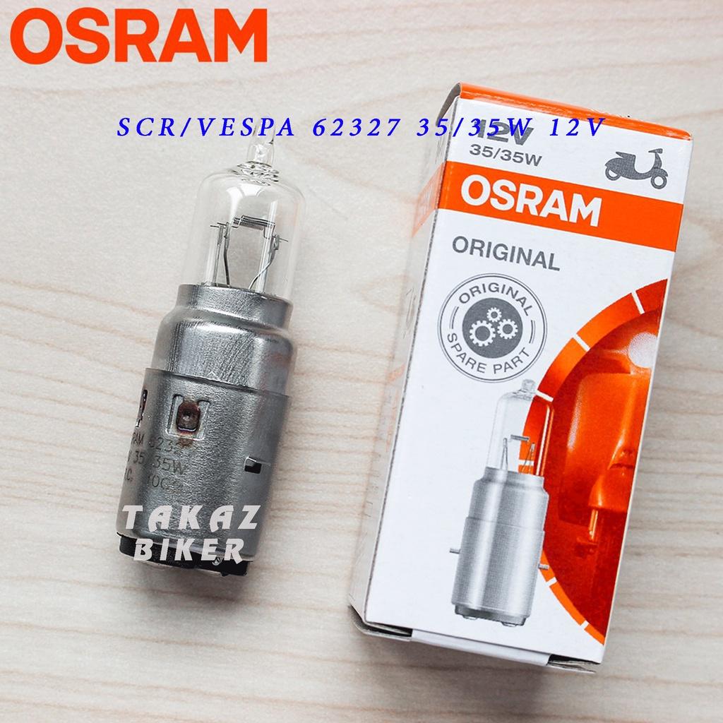 Bóng đèn Osram Halogen trước xe máy dùng cho xe SCR - Vespa piaggo (62327)