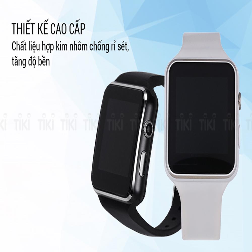 Đồng Hồ Thông Minh VINETTEAM X6 ,Đông Hồ Thông Minh Smart Watch Màn Hình Cong, Lắp Sim, Nghe Gọi, Có Tiếng Việt , Hỗ Trợ Dùng Cho Điện Thoại Android Và Ios-3031-Hàng Chính Hãng