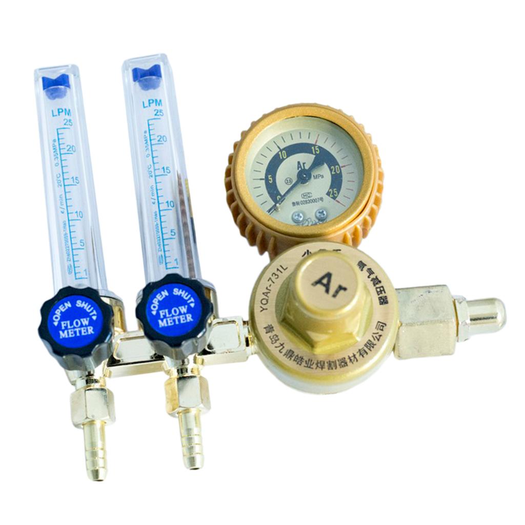 MIG TIG Stainless Steel Argon Co2 Weld Pressure Regulator Meter 0-25Mpa