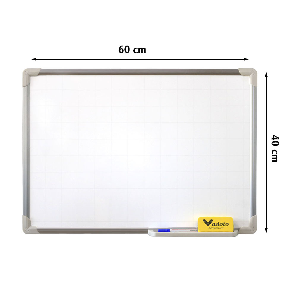 Bảng Từ Trắng Viết Bút Lông Kích Khước 60x80cm KORE- NANOTECH , Bảng Dạy Học Cho Con Ở Nhà, Bảng Trắng Treo Tường