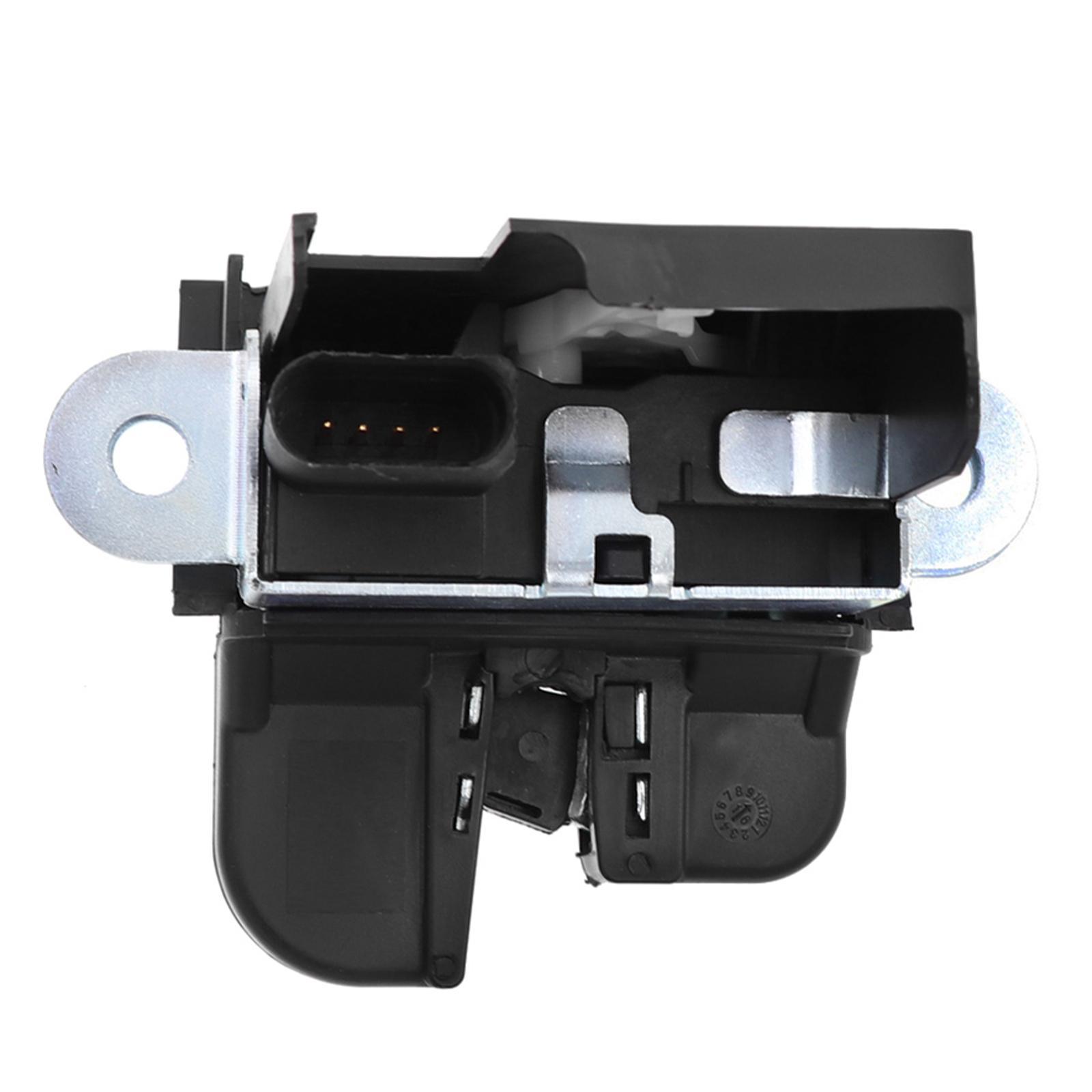 5M0827505 Tailgate Boot Lock Latch Actuator, High Performance, Replaces, Durable, Rear Trunk Boot Lid Liftgate Lock Latch 5M0827505E