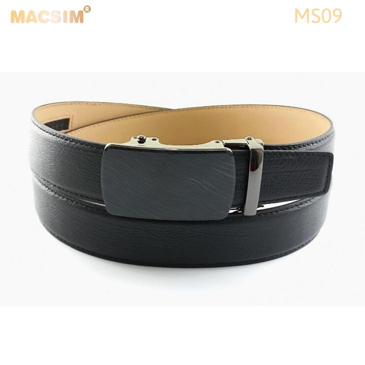 Thắt lưng nam da thật cao cấp nhãn hiệu Macsim MS09