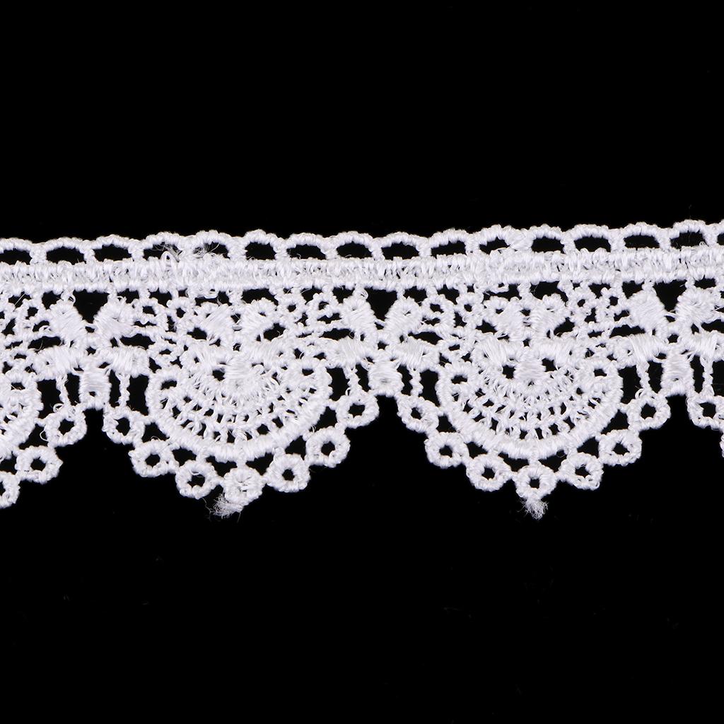 Embroidery Applique - 3D Lace Applique Sewing Crafts Wedding Dress Skirts Fringe pillow cover embroider Ribbon Trims