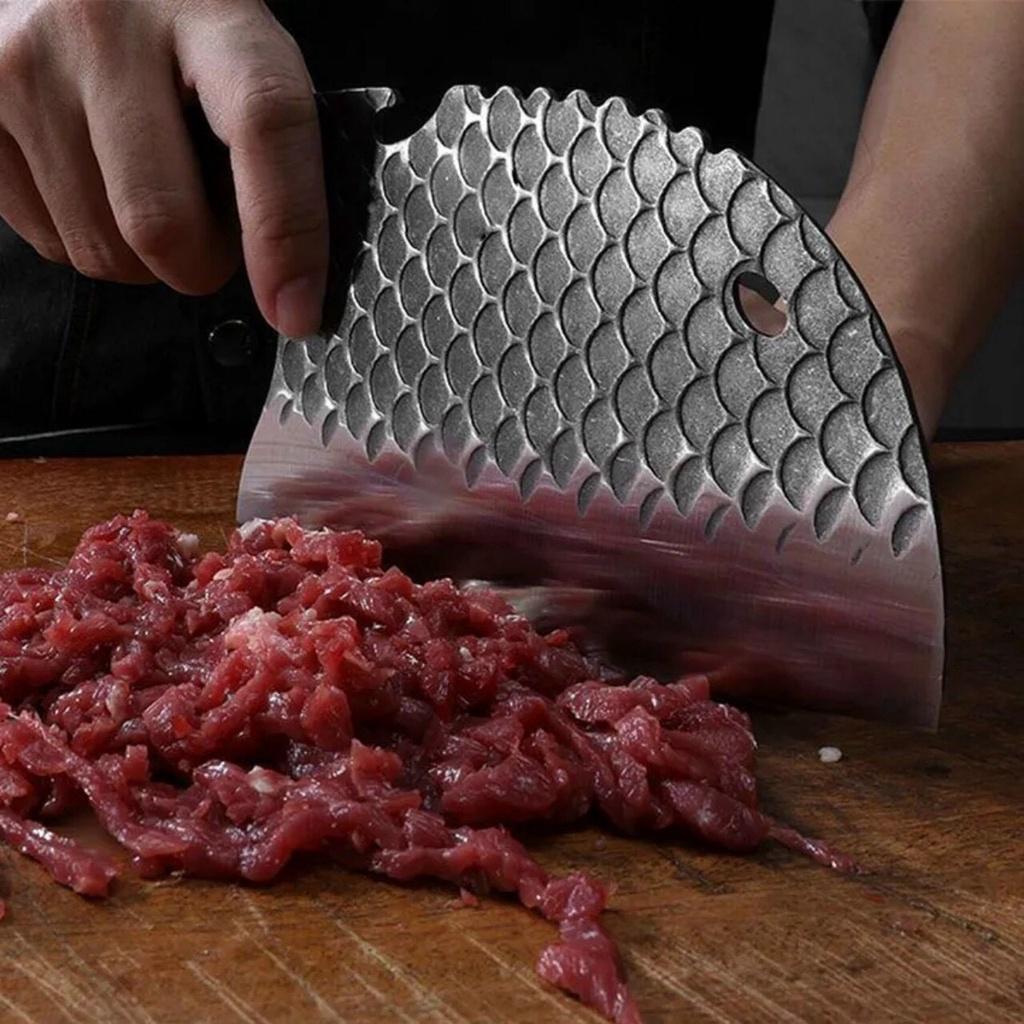 Dao nhà bếp gia dụng thương mại thép mangan dao chặt gà