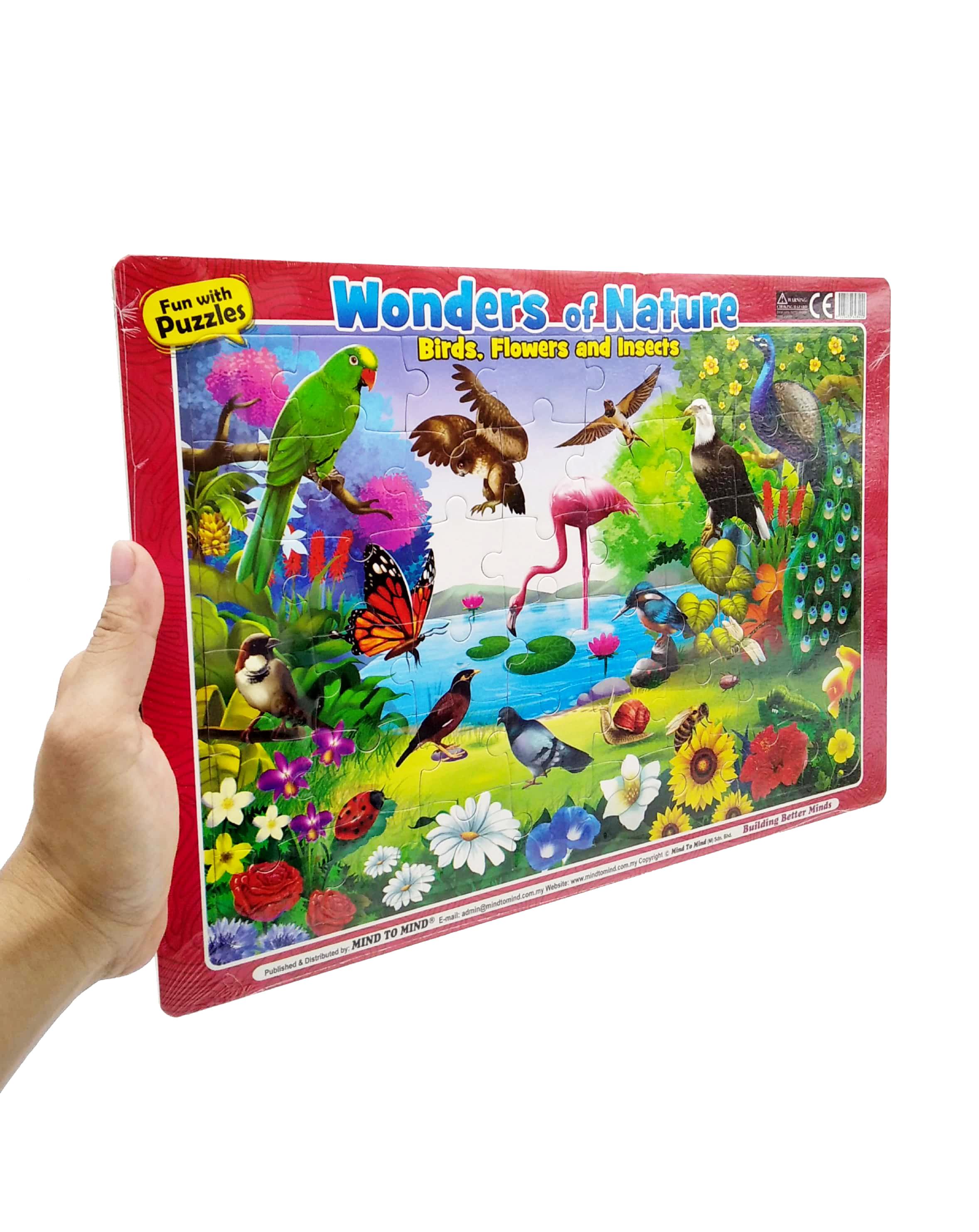 Fun With Puzzles: Wonder Of Nature - Birds, Flowers And Insects