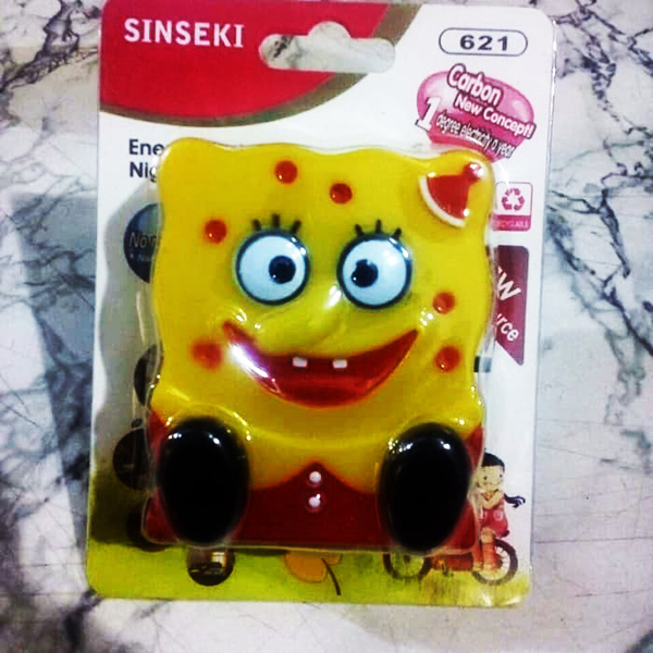 Đèn Ngủ Hoạt Hình Spongebob (Màu Vàng)