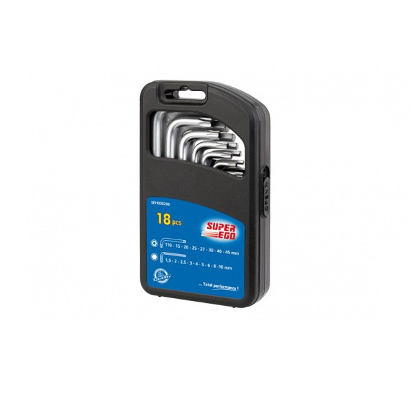 Bộ chìa lục giác ALLEN + TORX 18 cái SEH003200