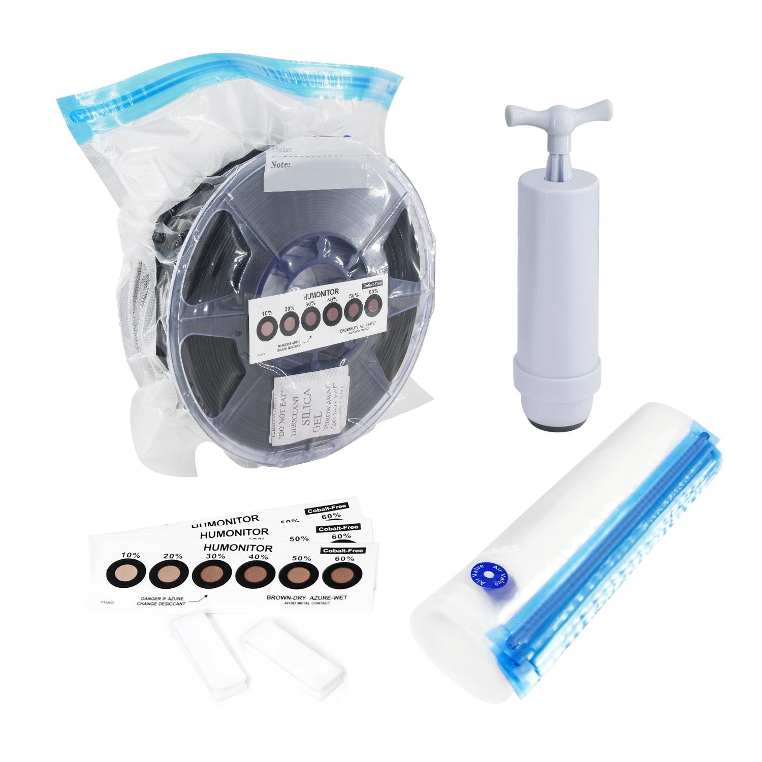 CREALITY 3D PLA ABS TPU PETG Dây Tóc Túi Hút Chân Không Túi Lưu Trữ Máy Sấy Giữ Khô Thoáng Tránh Độ Ẩm Cho 3D Máy In Các Bộ Phận