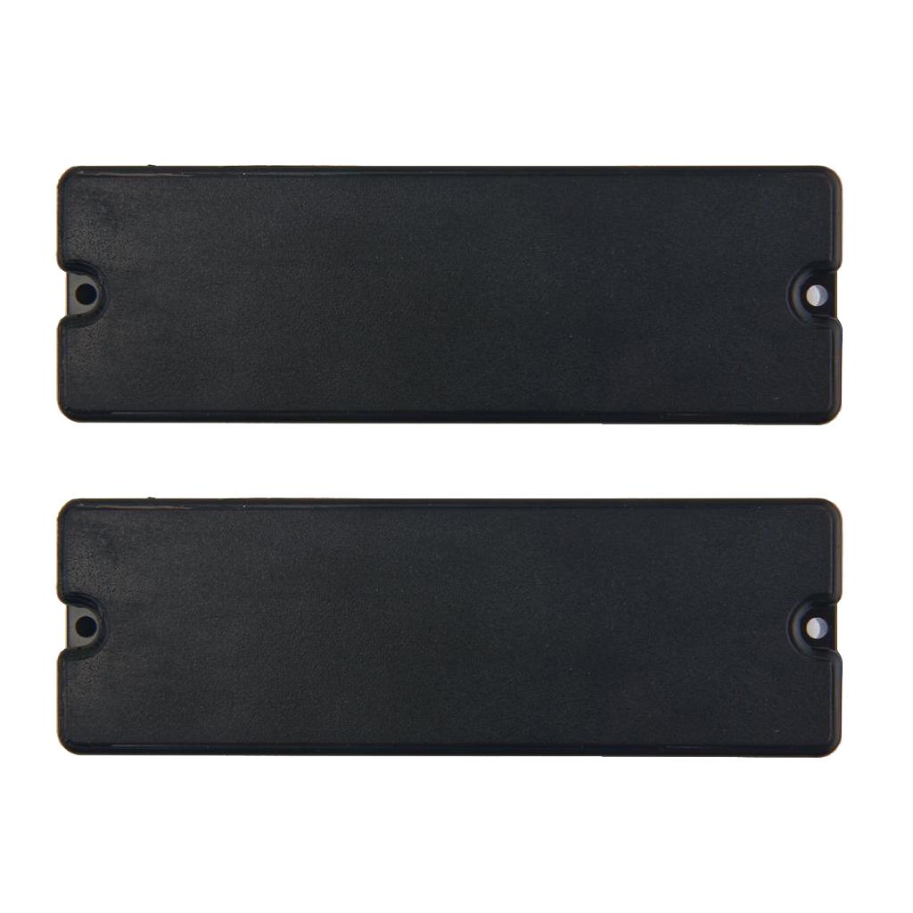 2 chiếc 6 Dây Đen Soapbar Bán Tải Âm Sáng 11k cho Guitar Bass Điện