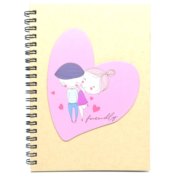 Sổ Lò Xo Friendly  - Mẫu 2