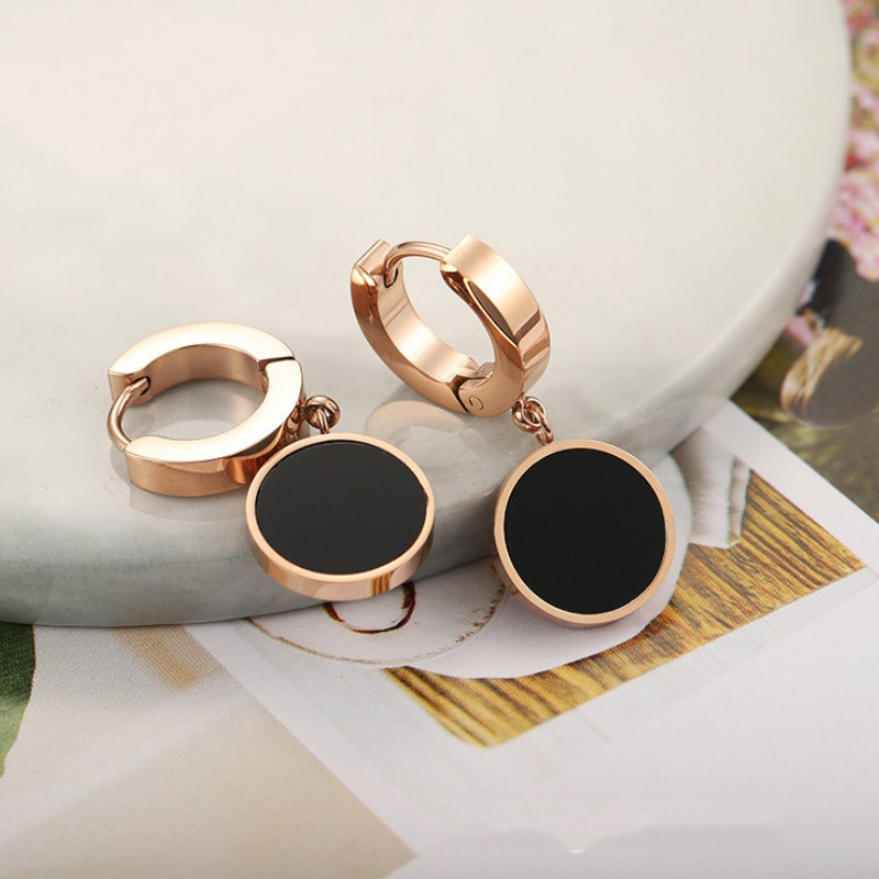 Bông Tai Khoen Tròn Tòn Ten Titan Ko Han Rỉ TT 3644