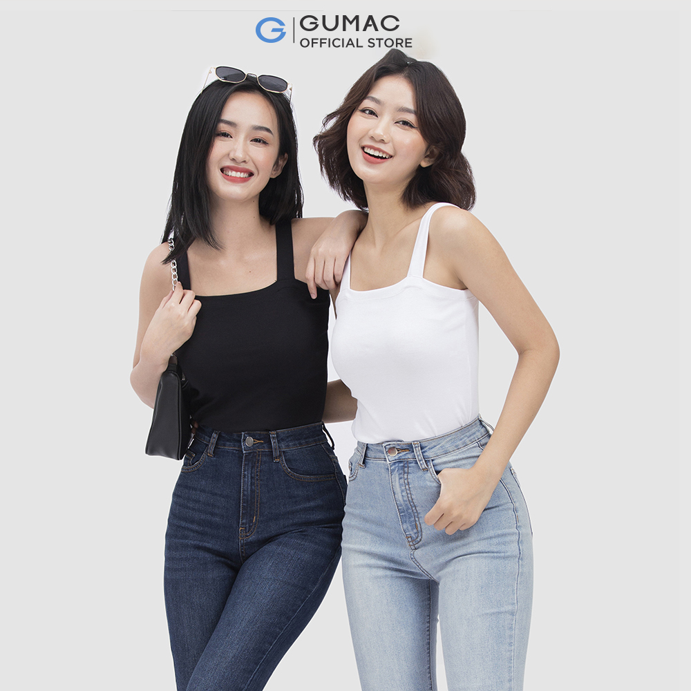 Quần skinny nữ GUMAC QJC04045 lưng cao phong cách trẻ trung năng động