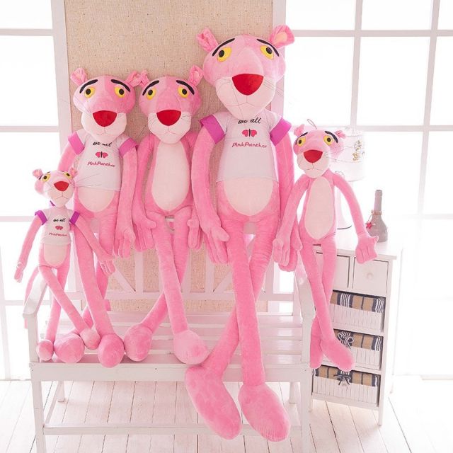 THÚ BÔNG BÁO HỒNG PINK PANTHER KHỔNG LỒ [CAO CẤP CR