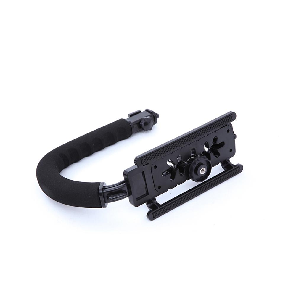 DV Hand Held C-Shaped Shooting Video Stabilizer Hand-held Stabilizing Grip Low Frame Flash Stands Stabilizer