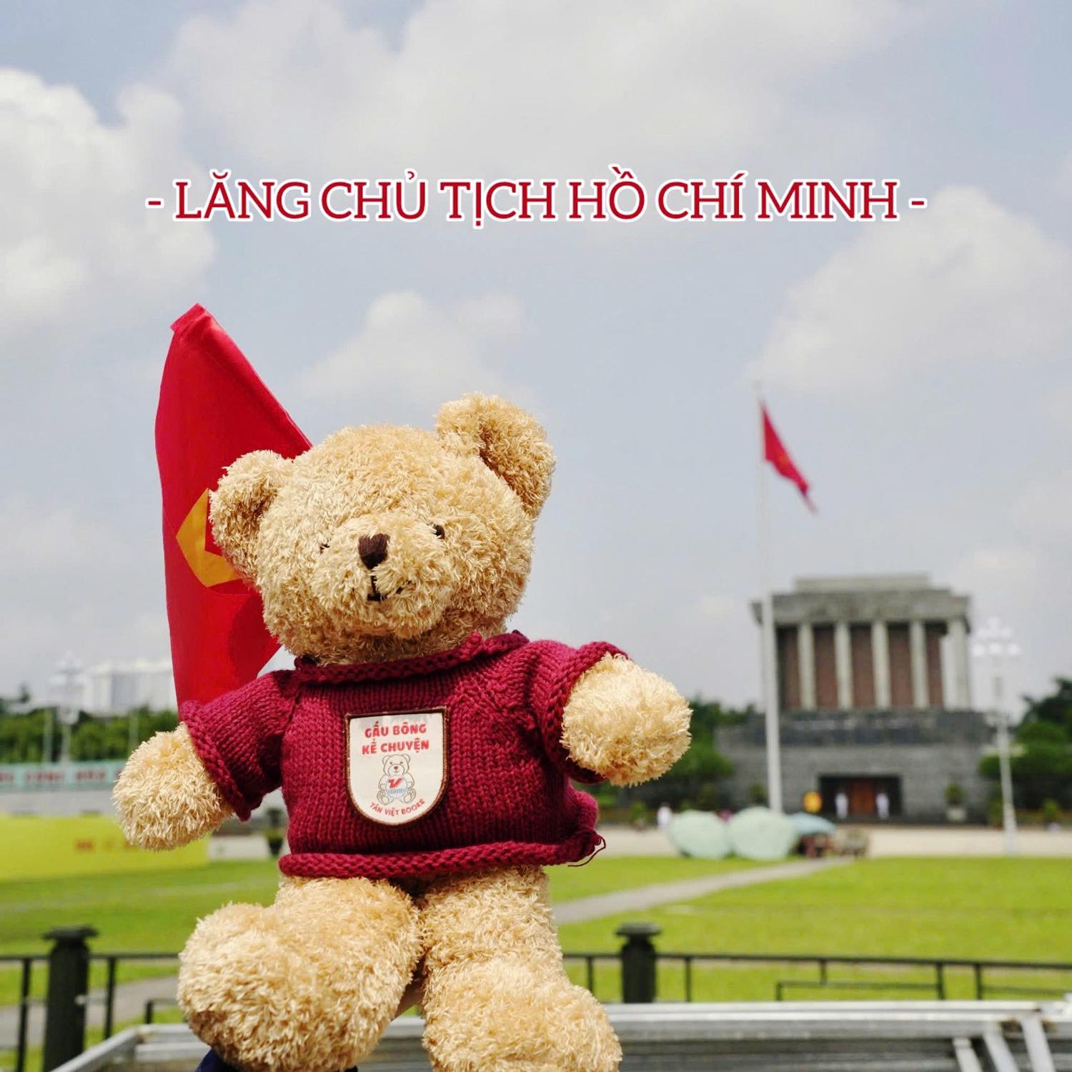 Gấu Bông Kể Chuyện - Người Bạn Tâm Tình Của Bé - Màu Đỏ