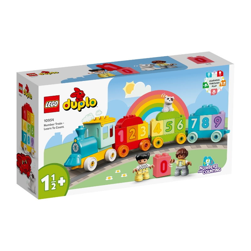 Đồ Chơi Lắp Ráp LEGO DUPLO Tàu Lửa Học Đếm Số 10954 (23 chi tiết)