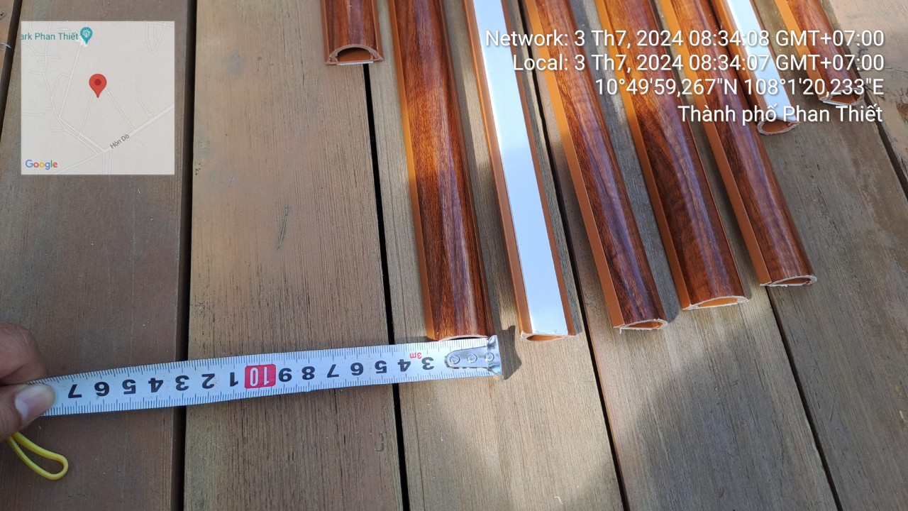 Nẹp Luồn Dây Điện Bán Nguyệt MAH03