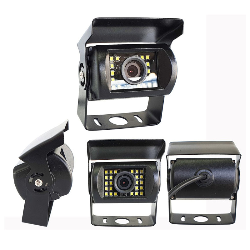 Bộ Màn Hình Camera Lùi 5 Inch Và Camera Lùi Xe Tải 24 Đèn Led