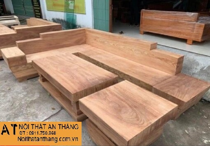 Sofa Nguyên Khối Chữ L Gỗ Gõ Đỏ 2mx2m8 - GHGD-019- Cao Cấp , Sang Trọng - Thể Hiện Đẳng Cấp Dân Chơi - Gỗ Được Tuyển Chọn Kỹ, Đã Sấy Khô Và Xử Lý Chống Mối Mọt - Góc Cạnh Vuông Sắc Tỉ Mỉ - 0911750868