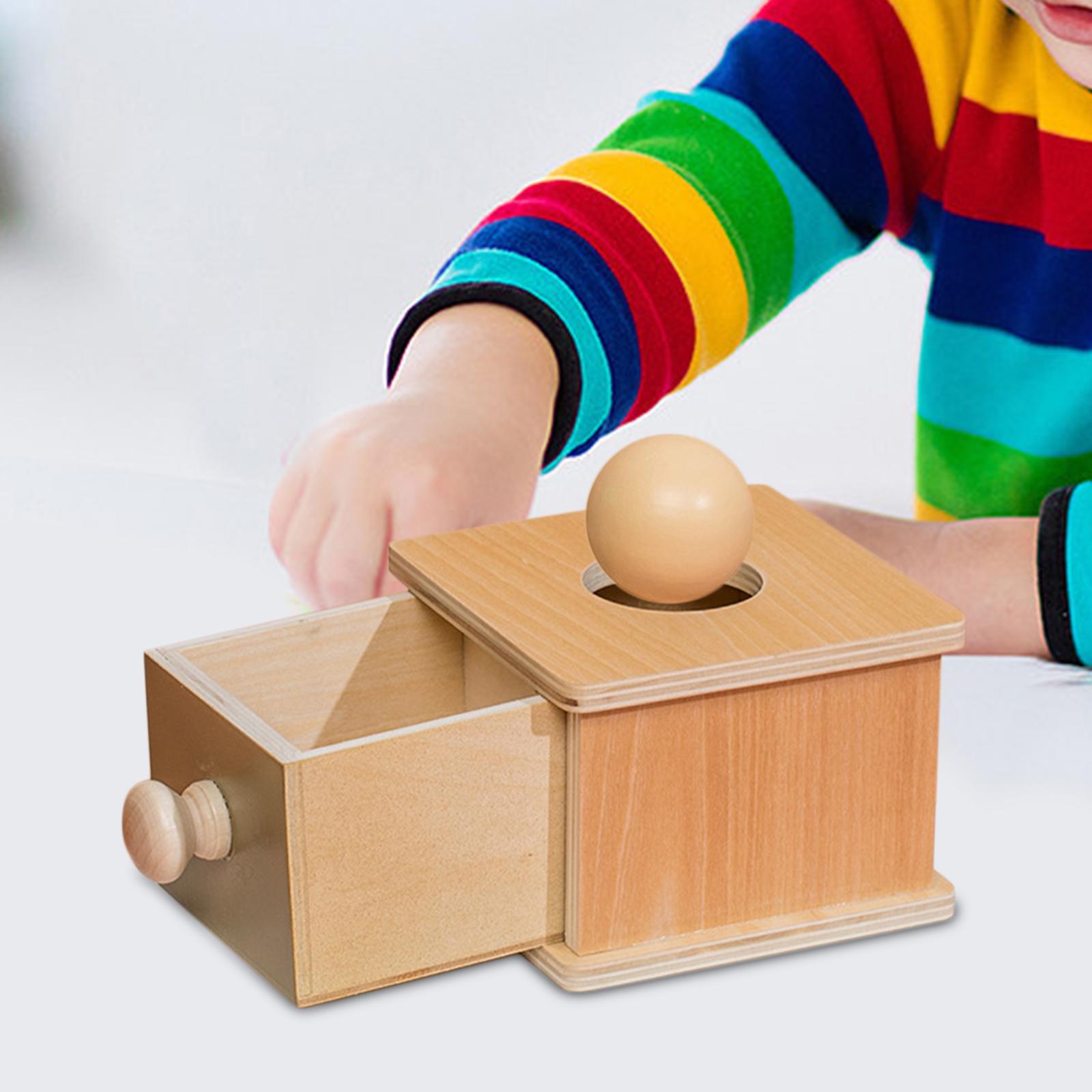 Montessori Box Developmental Toy for Infant Boys Girls Xmas Gifts