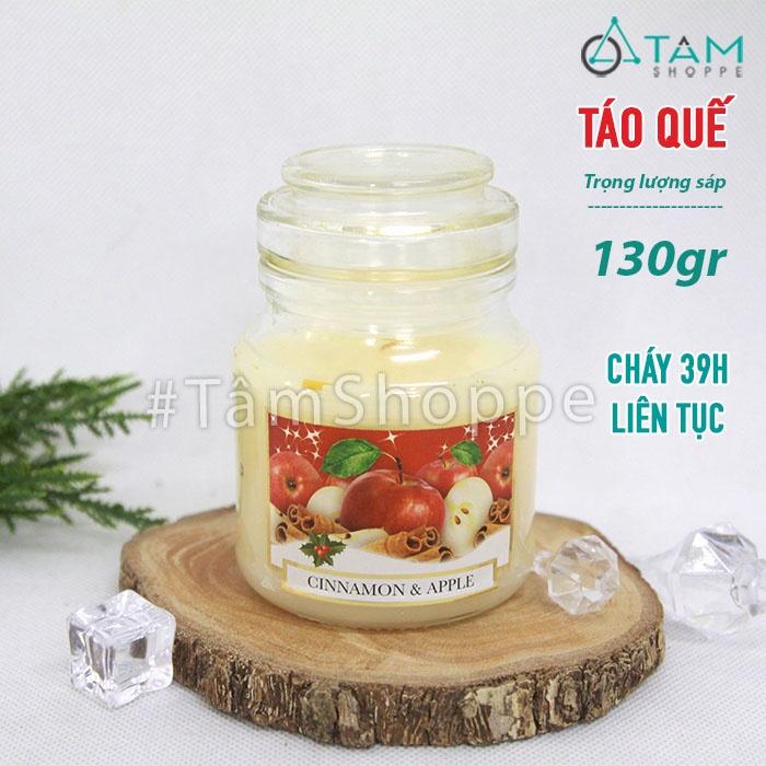 Hũ nến thơm thiên nhiên hương quế NT-05