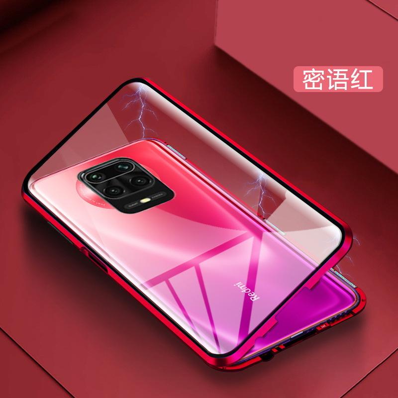 Khuyến mại ốp lưng điện thoại di động redmi note10 hút nam châm ống kính thủy tinh hai mặt bao gồm tất cả cho vỏ bảo vệ Xiaomi 11PRO