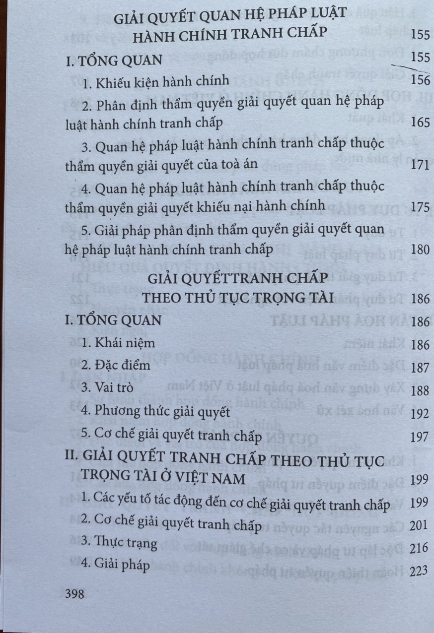 Giải Quyết Vụ Án Hành Chính