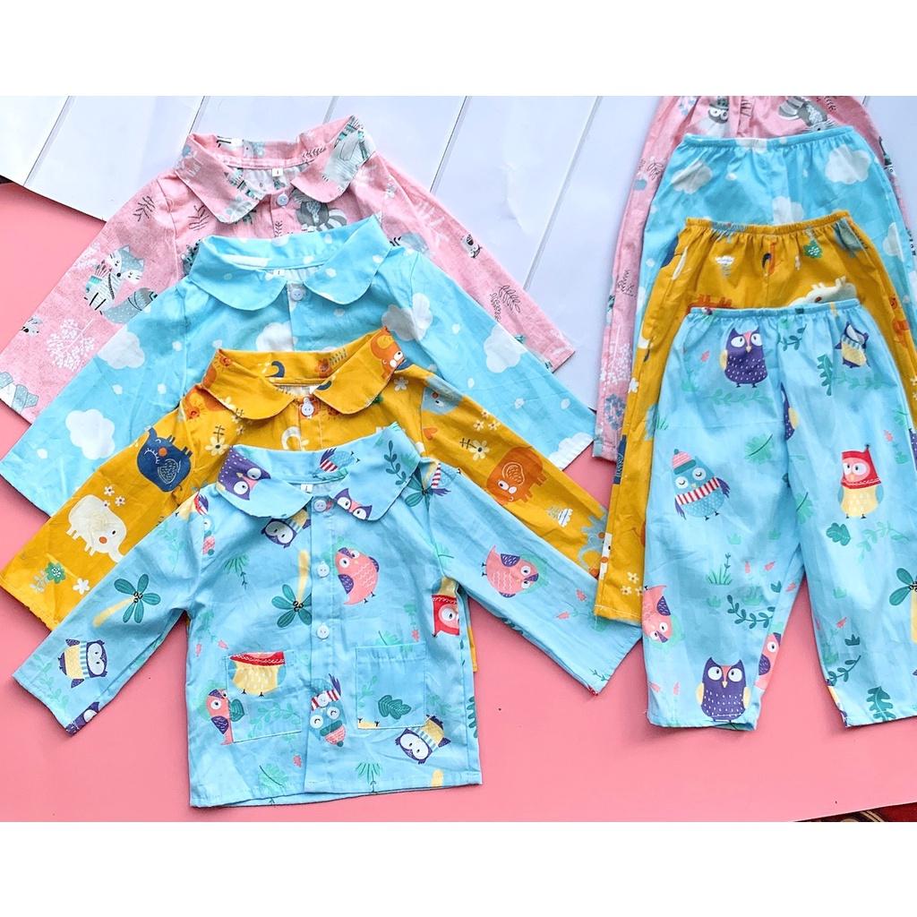 BỘ PIJAMA THÔ MÈM CHO BÉ OP KIDS