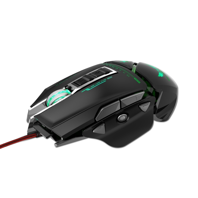 Chuột cơ gaming led RGB 3200DPI - X400B mechanical Gaming mouse 11 Key