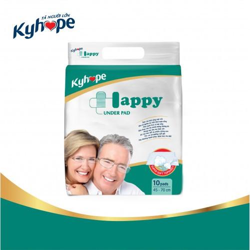 Tấm lót Kyhope HAPPY công nghệ Nhật Bản lõi SAP thấm hút cao