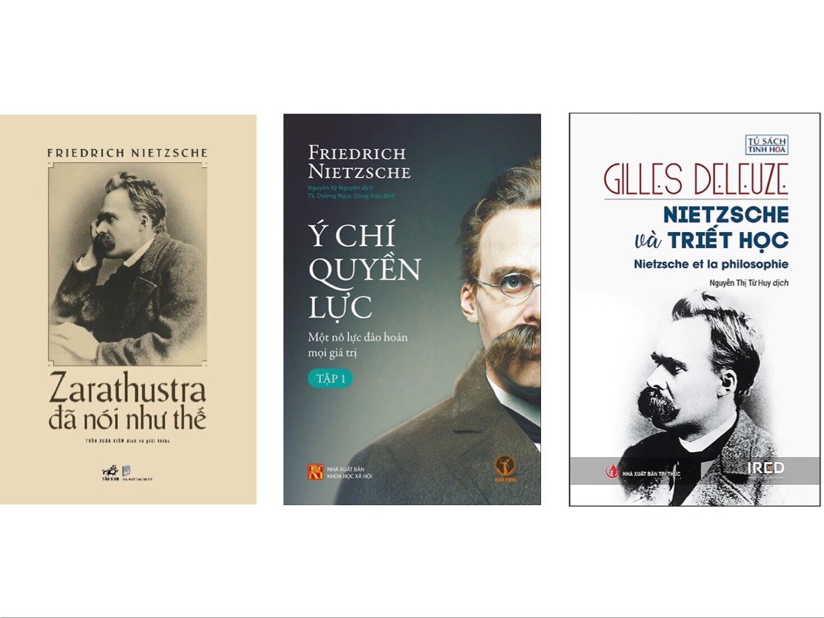 (Combo 3 Cuốn) Friedrich Nietzsche (Zarathustra Đã Nói Như Thế - Ý Chí Quyền Lực - Nietzsche Và Triết Học) - (bìa cứng)