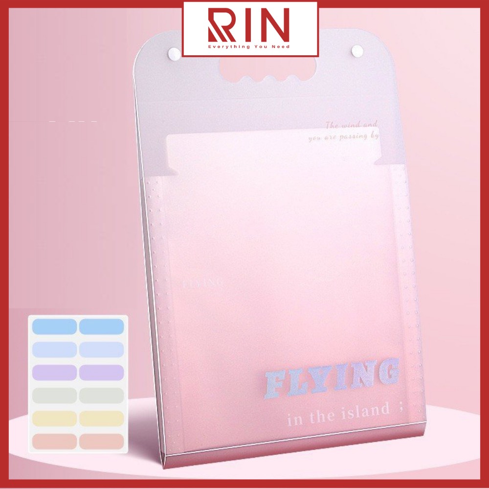 File đựng tài liệu A4 đứng Túi tài liệu A4 đứng – 13 ngăn lưu trữ tài liệu – Colors – Mẫu 3