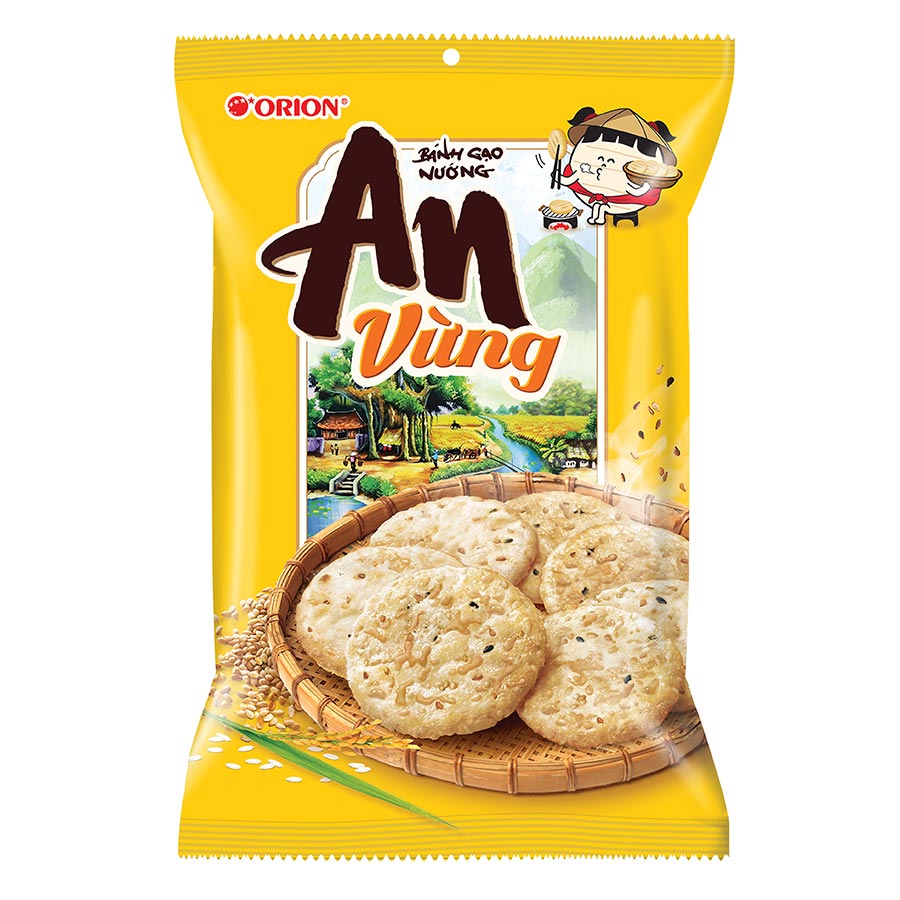Thùng 20 Bịch Bánh gạo nướng An Vừng 115.2g