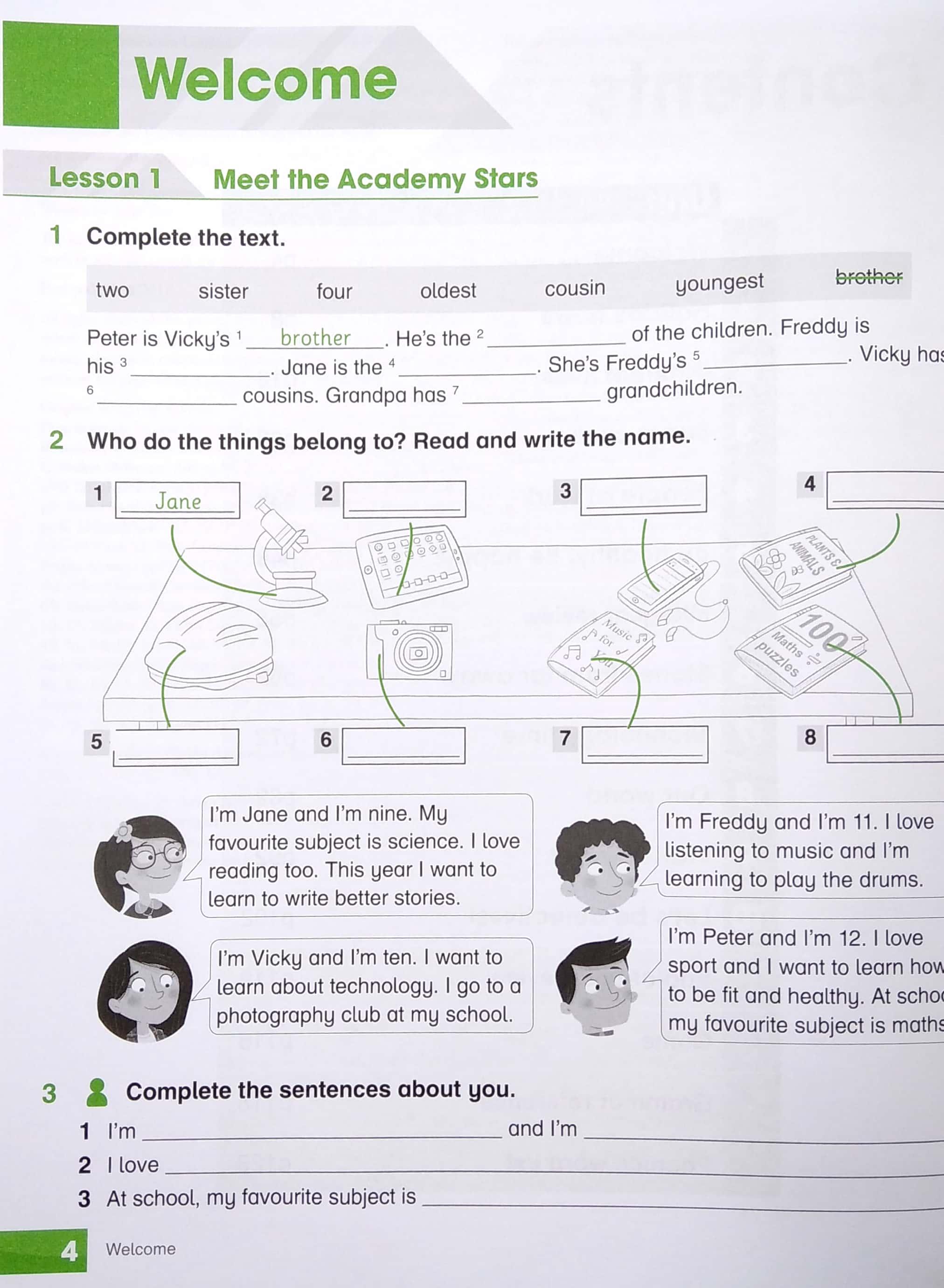 Academy Stars 4: Workbook With Digital Workbook