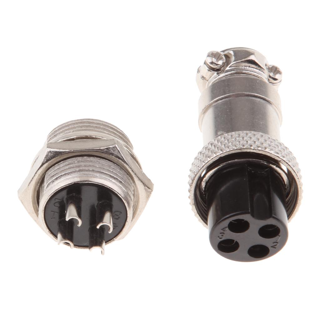 GX16 4-Pin Aviation Pug Male And Female