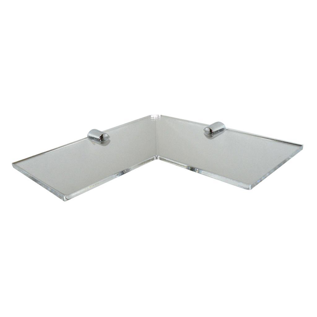 Acrylic Safety Corner Wall Shelves Floating Shelves Bedroom Bathroom Clear