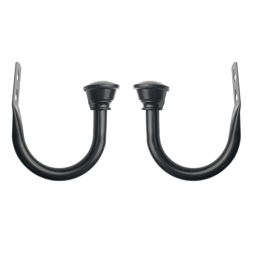 2x Durable Curtain Hanger f/ Curtain Treatment Hardware