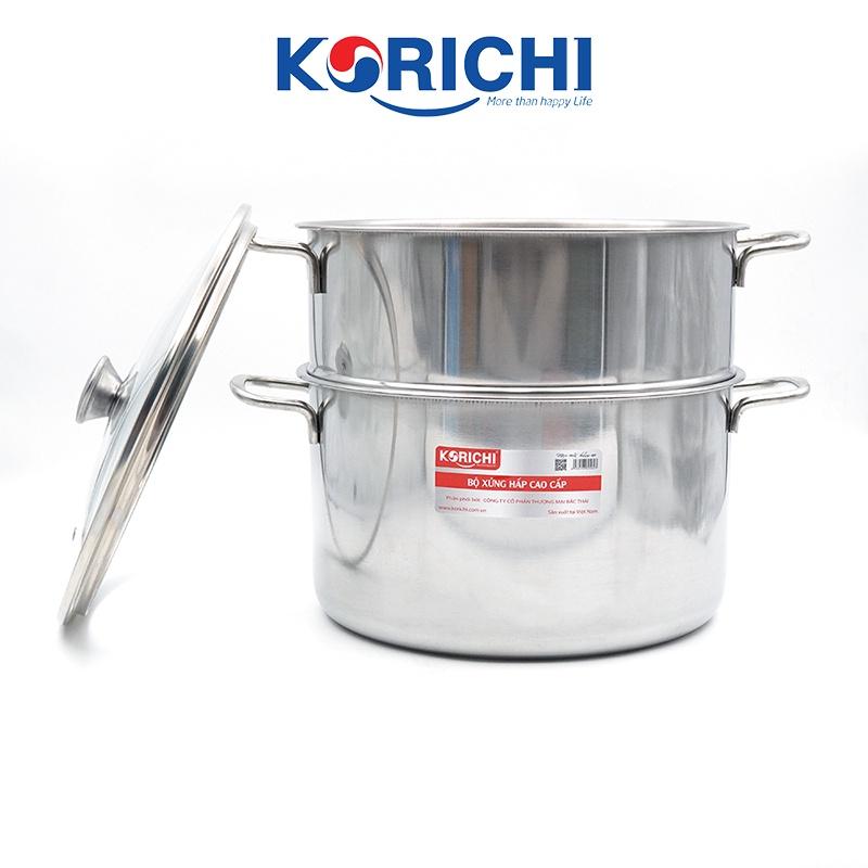 Bộ xửng hấp cách thủy đa năng Korichi - KRC-BX - Hàng chính hãng