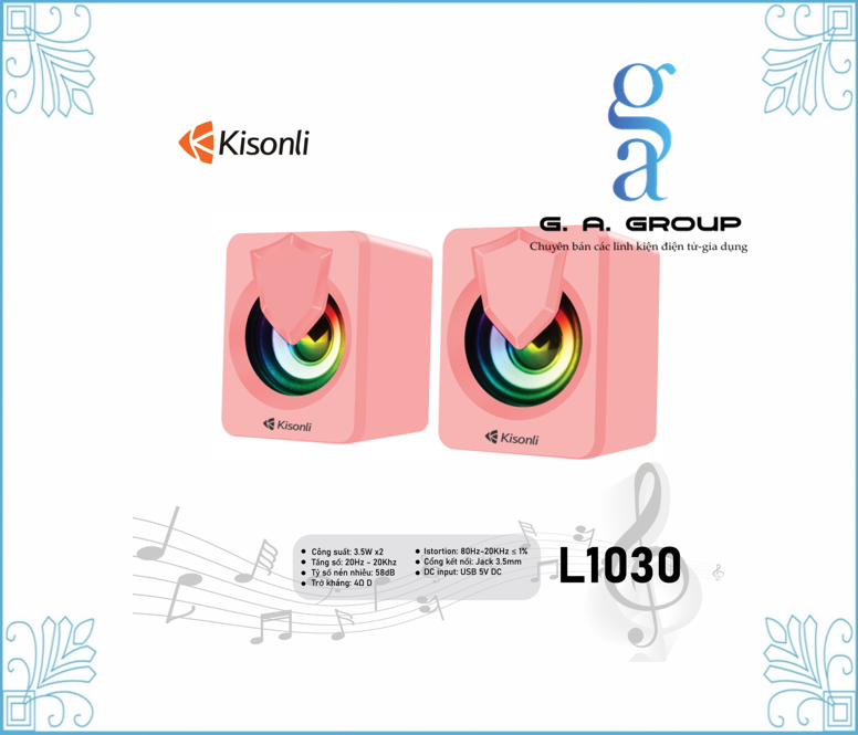 Loa 2.0 Kisonli L-1030 LED