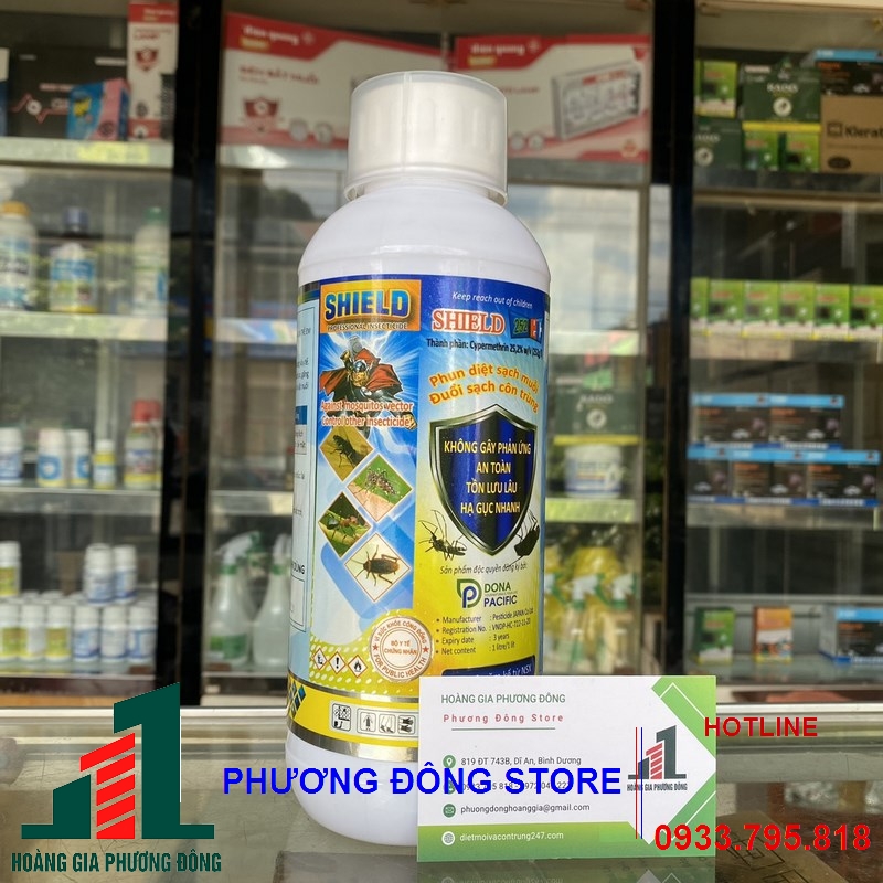 Thuốc diệt muỗi và côn trùng SHIELD 252EC _chai 100ml