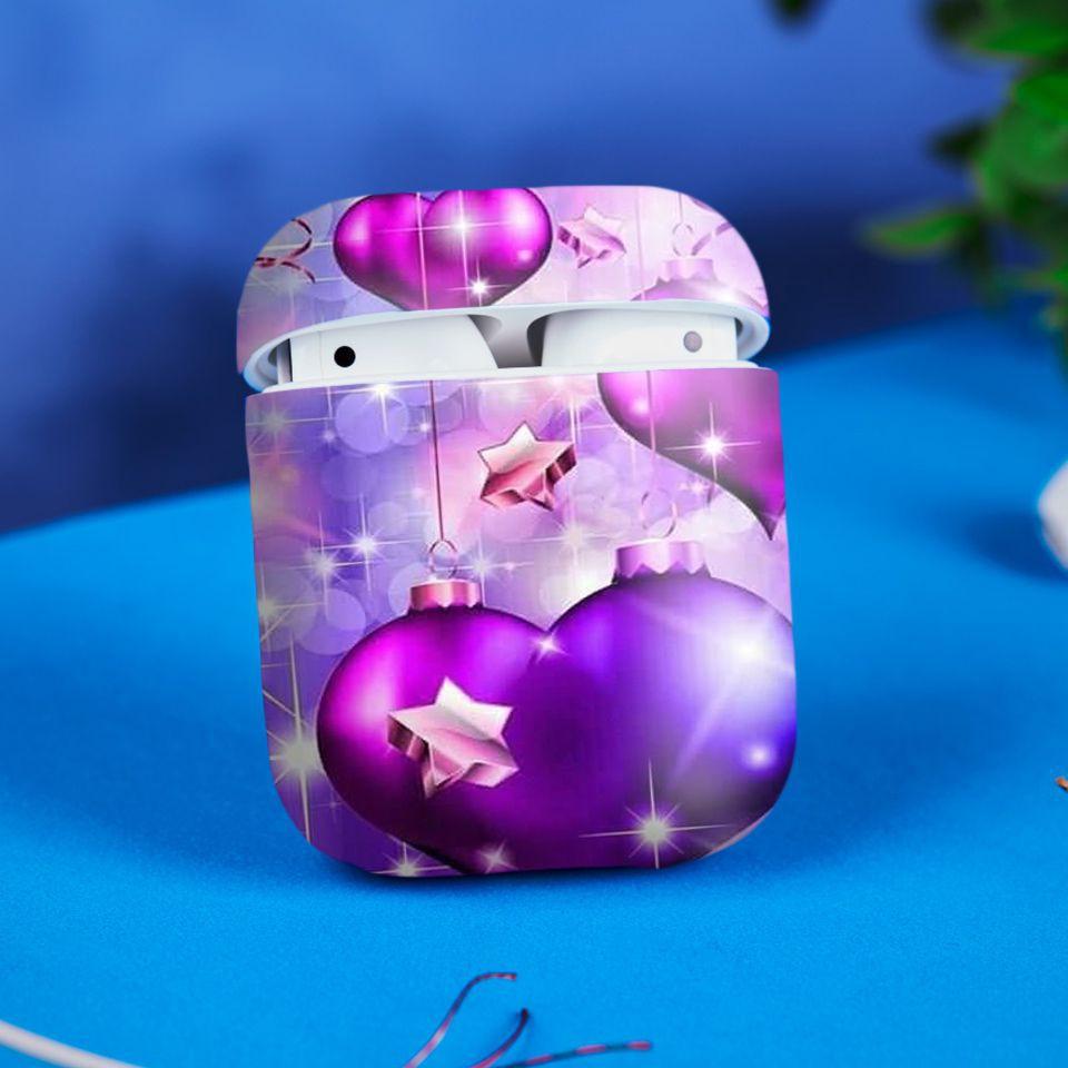 Miếng dán skin cho AirPods in hình Họa tiết - HTx088 (AirPods ,1 2, Pro, TWS, i12)