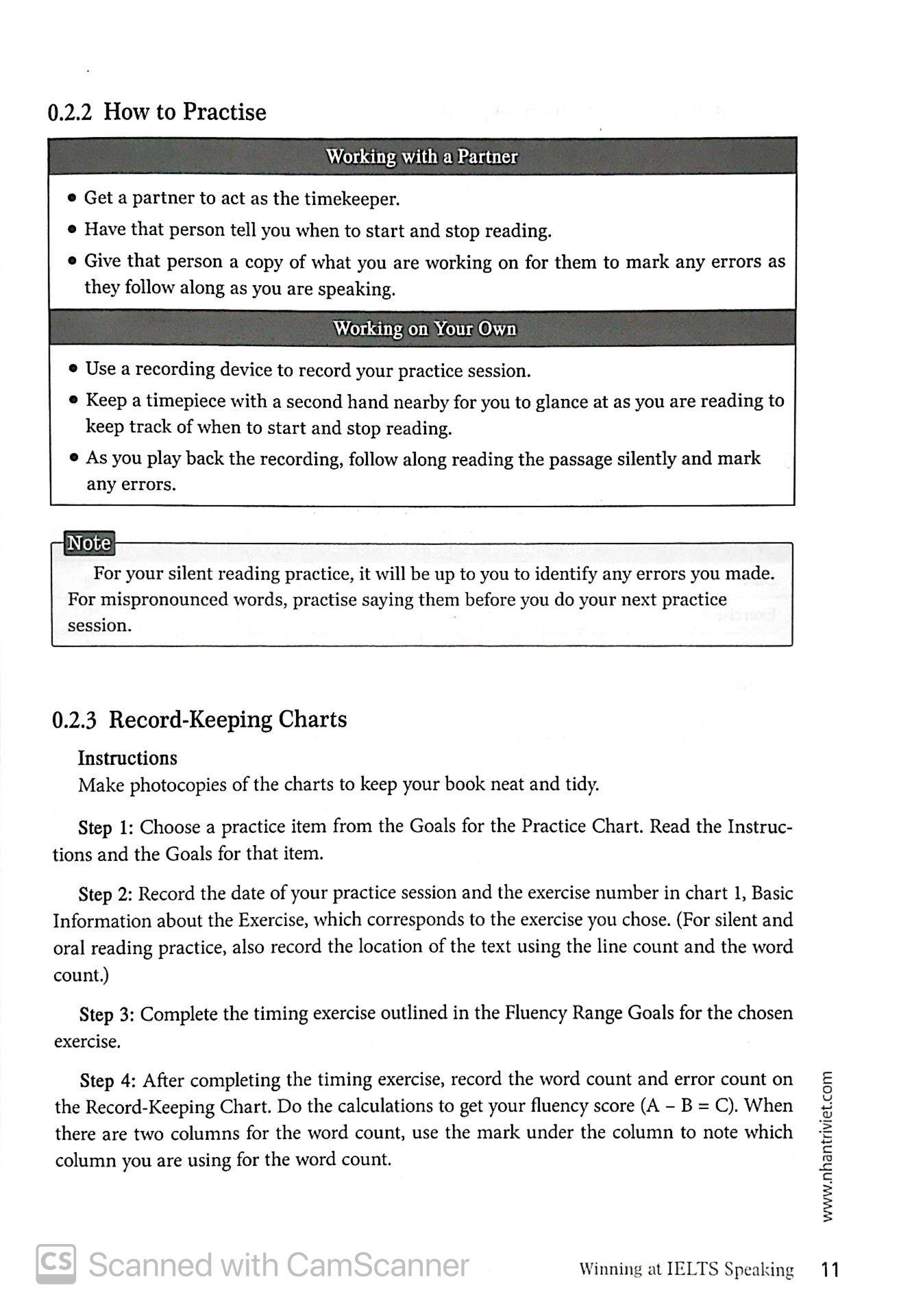 Winning At IELTS Speaking (Không CD)