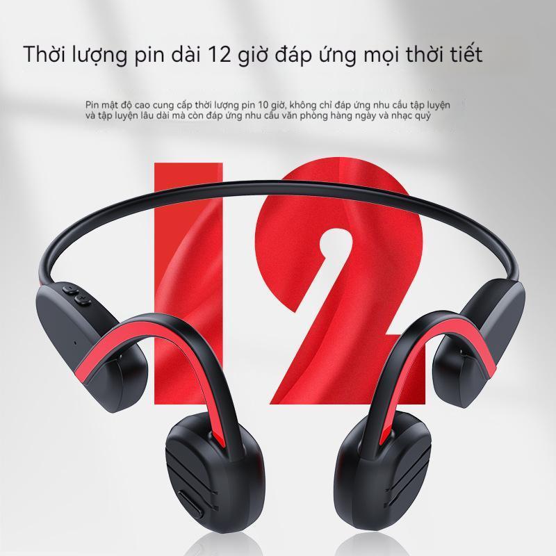 Dẫn truyền xương tại nghe chất lượng âm thanh cao di động tại nghe bluetooth chống ồntai nghe bluetooth không dây tuổi thọ pin dài