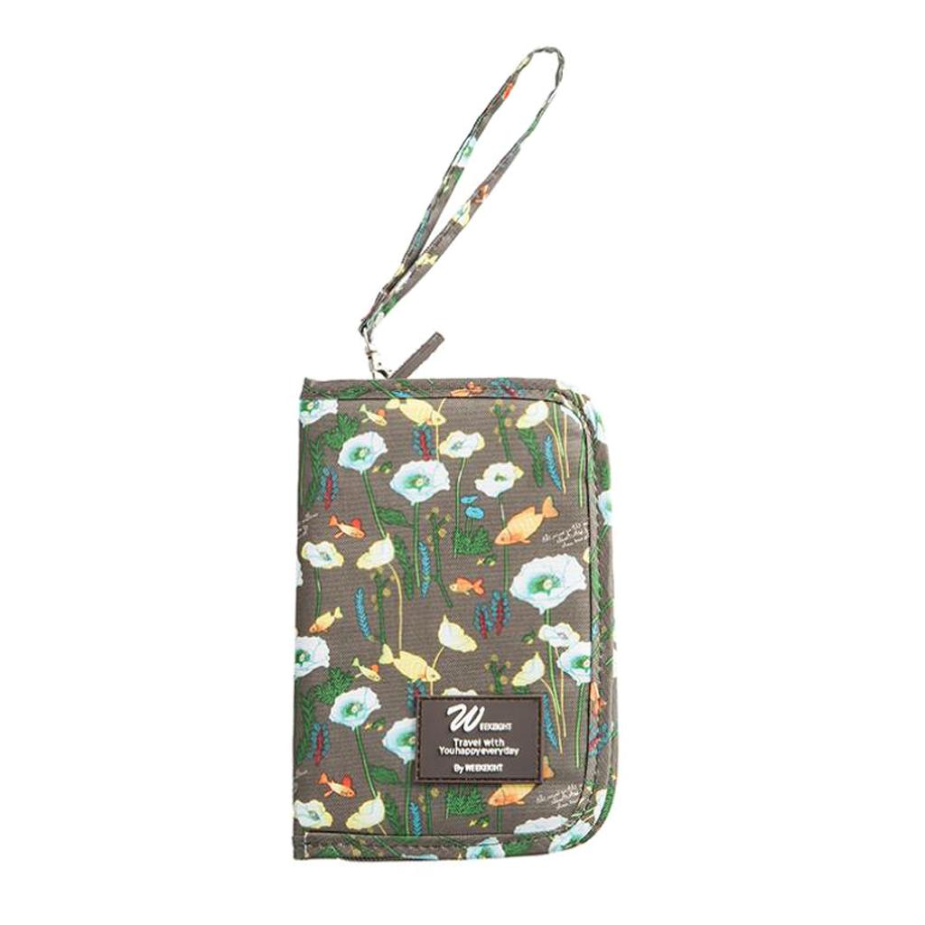 Travel Passport Credit ID Card Cash Wallet Purse Holder Document Bag