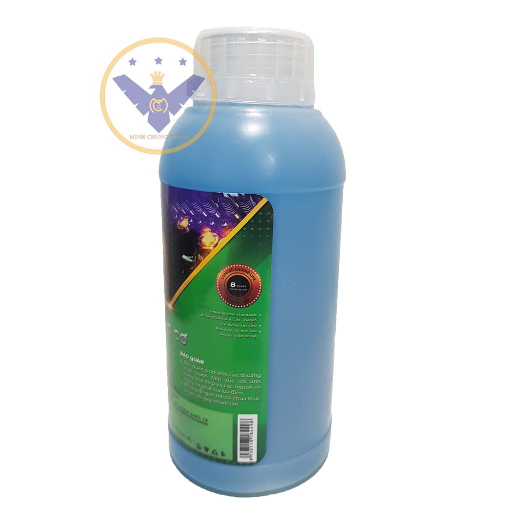 Nước làm mát ô tô màu xanh 3A Premium Longlife Coolant 4L tặng lon 500ml