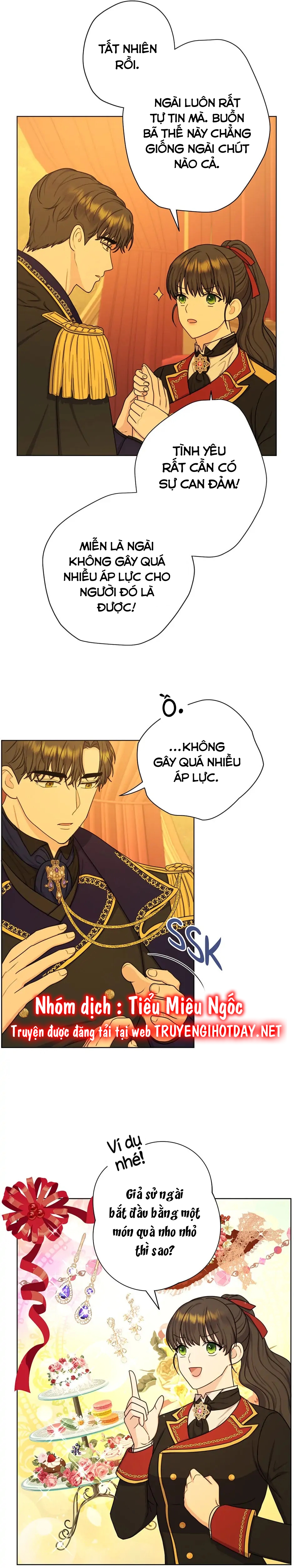 từ hầu gái tôi đã trở thành hoàng hậu chapter 25.1 9