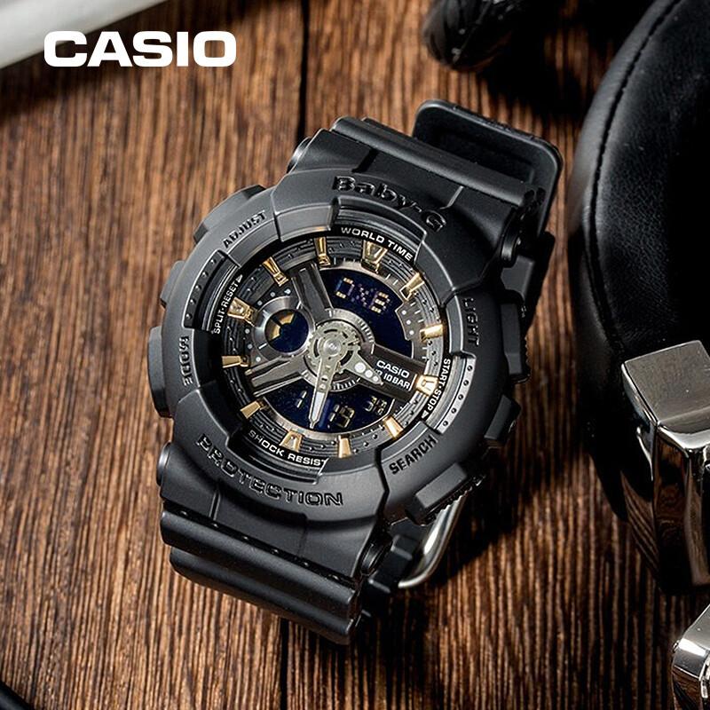 Đồng Hồ Nữ Dây Nhựa Casio Baby-G BA-110GA-1ADR Chính Hãng - BA-110GA-1A